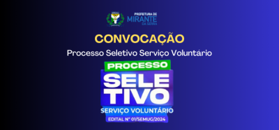 convocação Voluntario