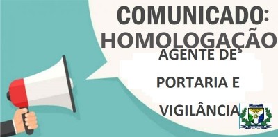 COMUNICADO HOMOLOGAÇÕES