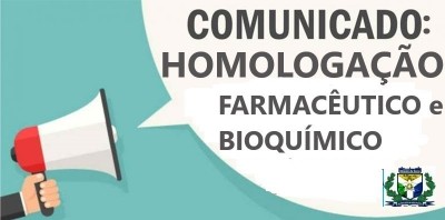 COMUNICADO HOMOLOGAÇÕES