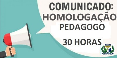 COMUNICADO HOMOLOGAÇÕES