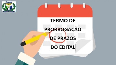 TERMO DE PRORROGAÇÃO DE PRAZOS