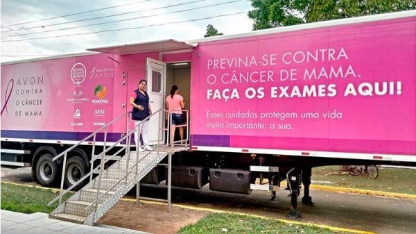 Carreta do Amor realiza 408 exames de mamografia em Mirante da Serra