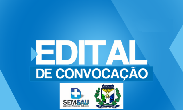 EDITAL DE CONVOCAÇÃO